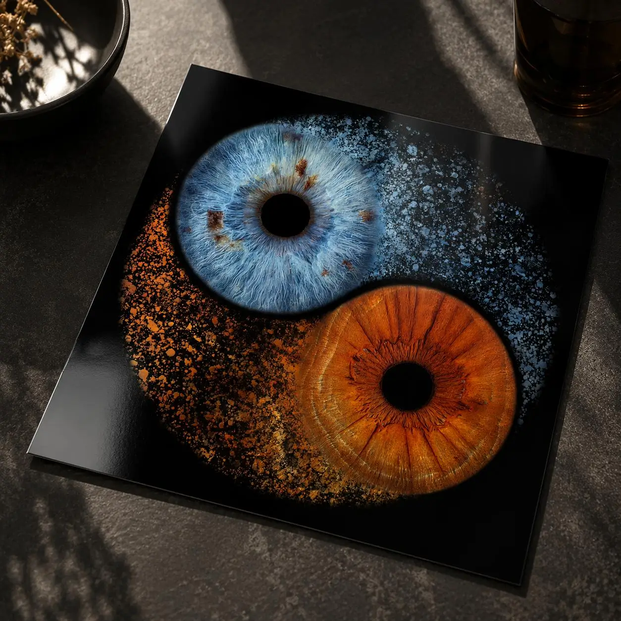 Photo Paper iris artwork preview